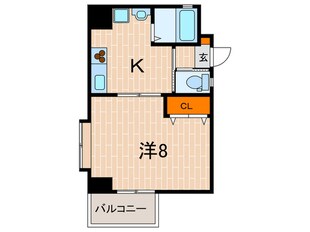 カサベルデ垂水の物件間取画像